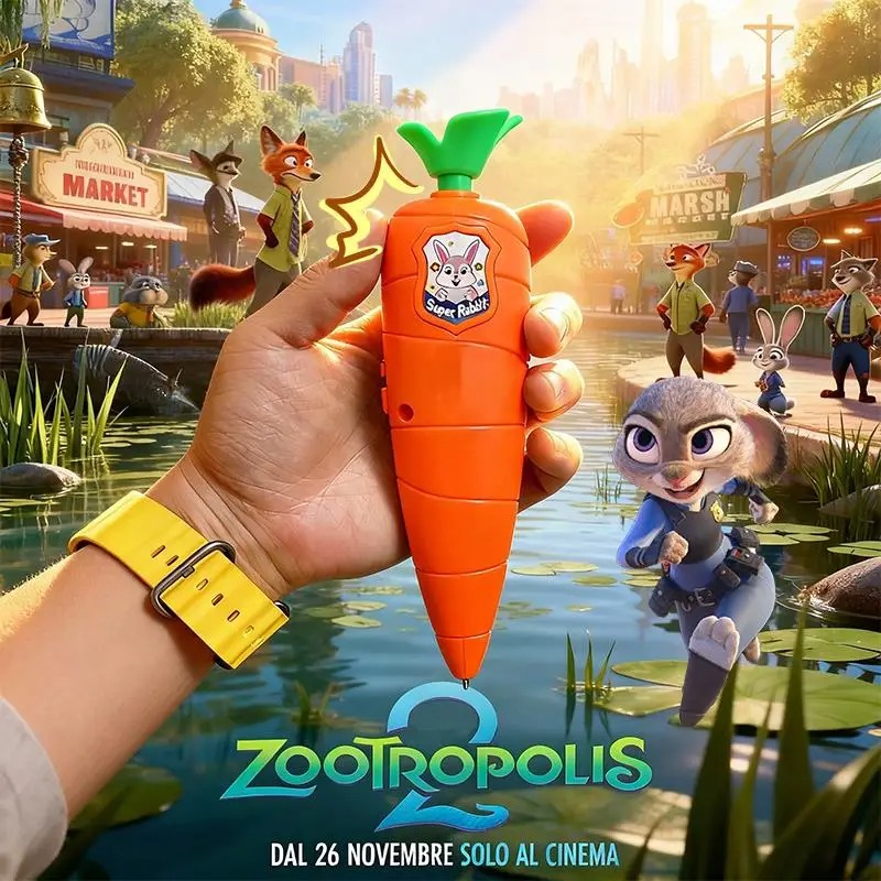 Voice Recorder Pen - Ручка-диктофон Zootopia Carrot: креативная шариковая ручка