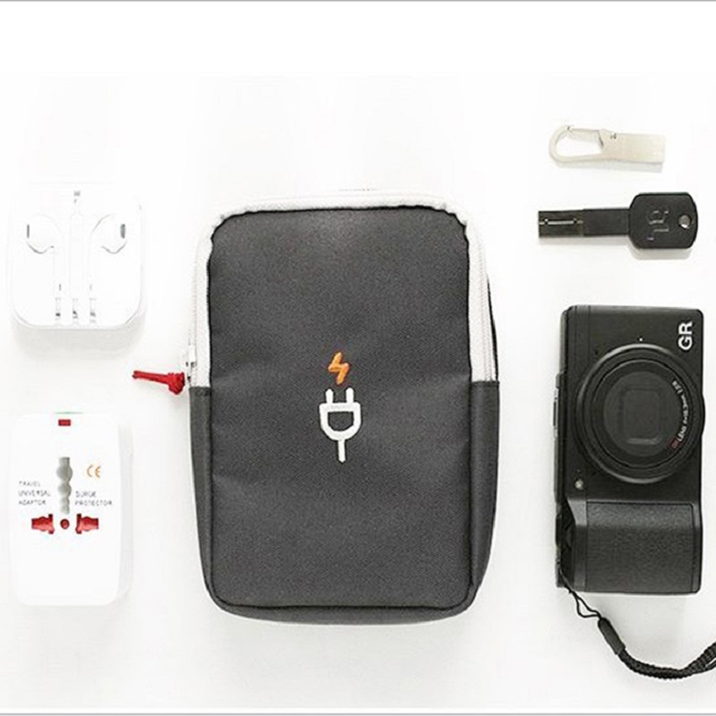Electronics And Gadgets With A - Органайзер для зарядных устройств, портативная сумка