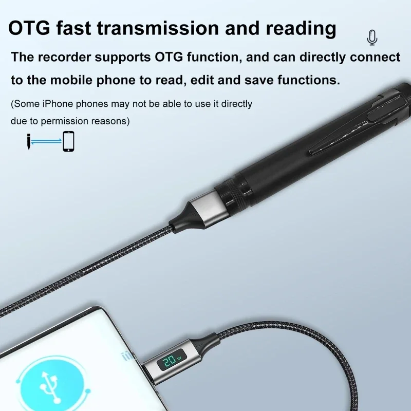 Цифровая активированная ручка- – обзор и цена Voice Recorder Pen