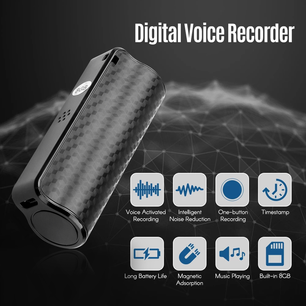 Мини-профессиональный диктофон – обзор и цена Voice Recorder Pen