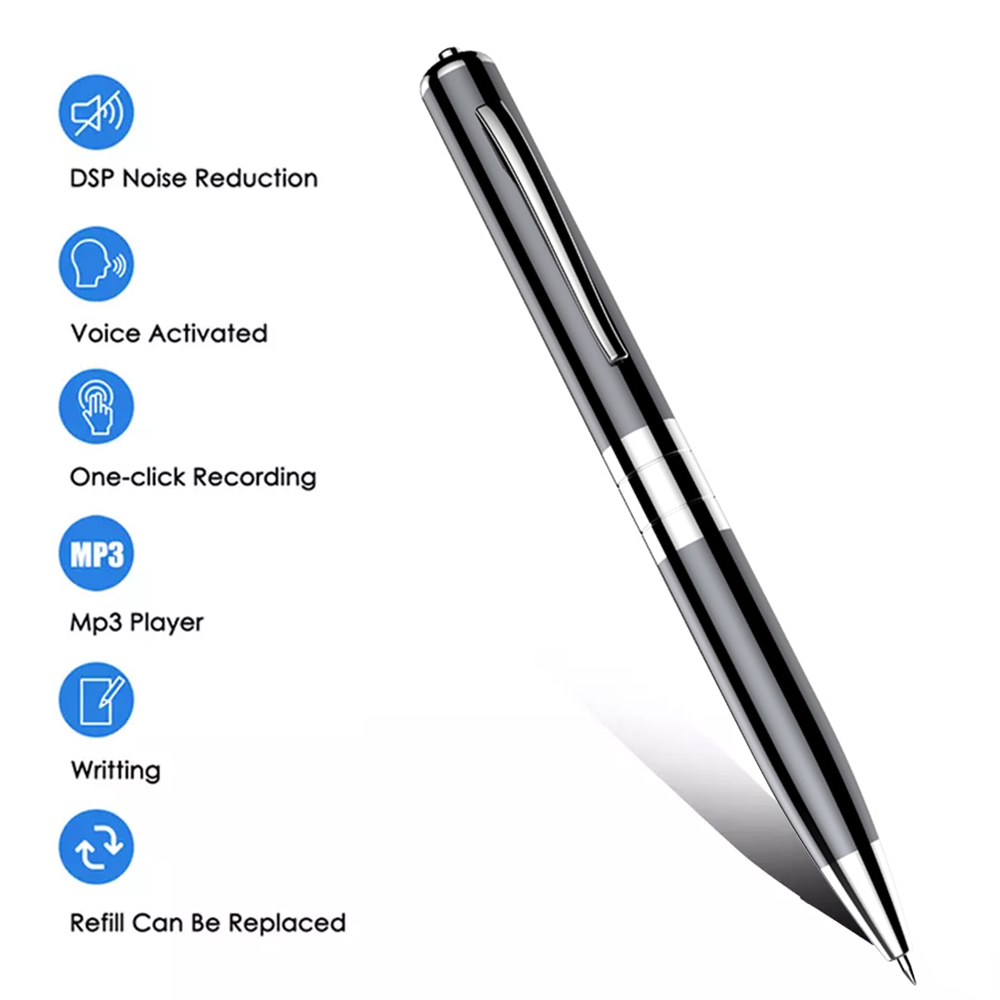 Цифровая активированная ручка  – обзор и цена Voice Recorder Pen