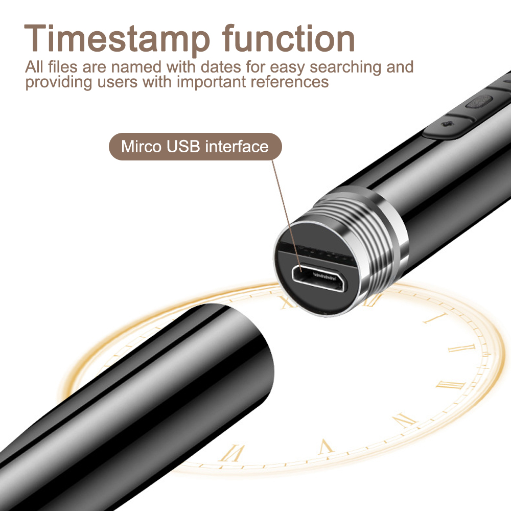 Цифровая активированная ручка  – обзор и цена Voice Recorder Pen