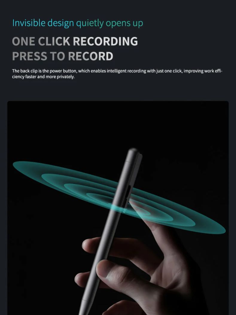 Диктофон-ручка Philips с ИИ-тр – обзор и цена Voice Recorder Pen